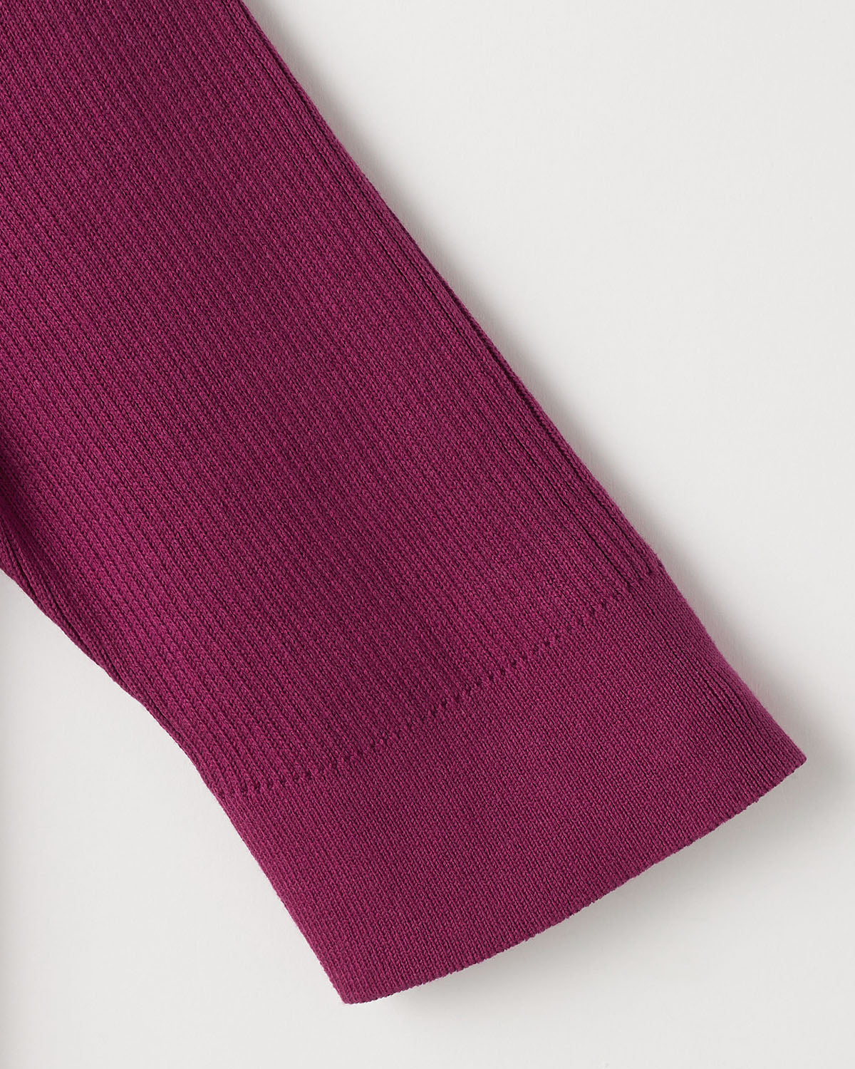 14Gリブ コットン  5分袖Vネック　SL10S-782