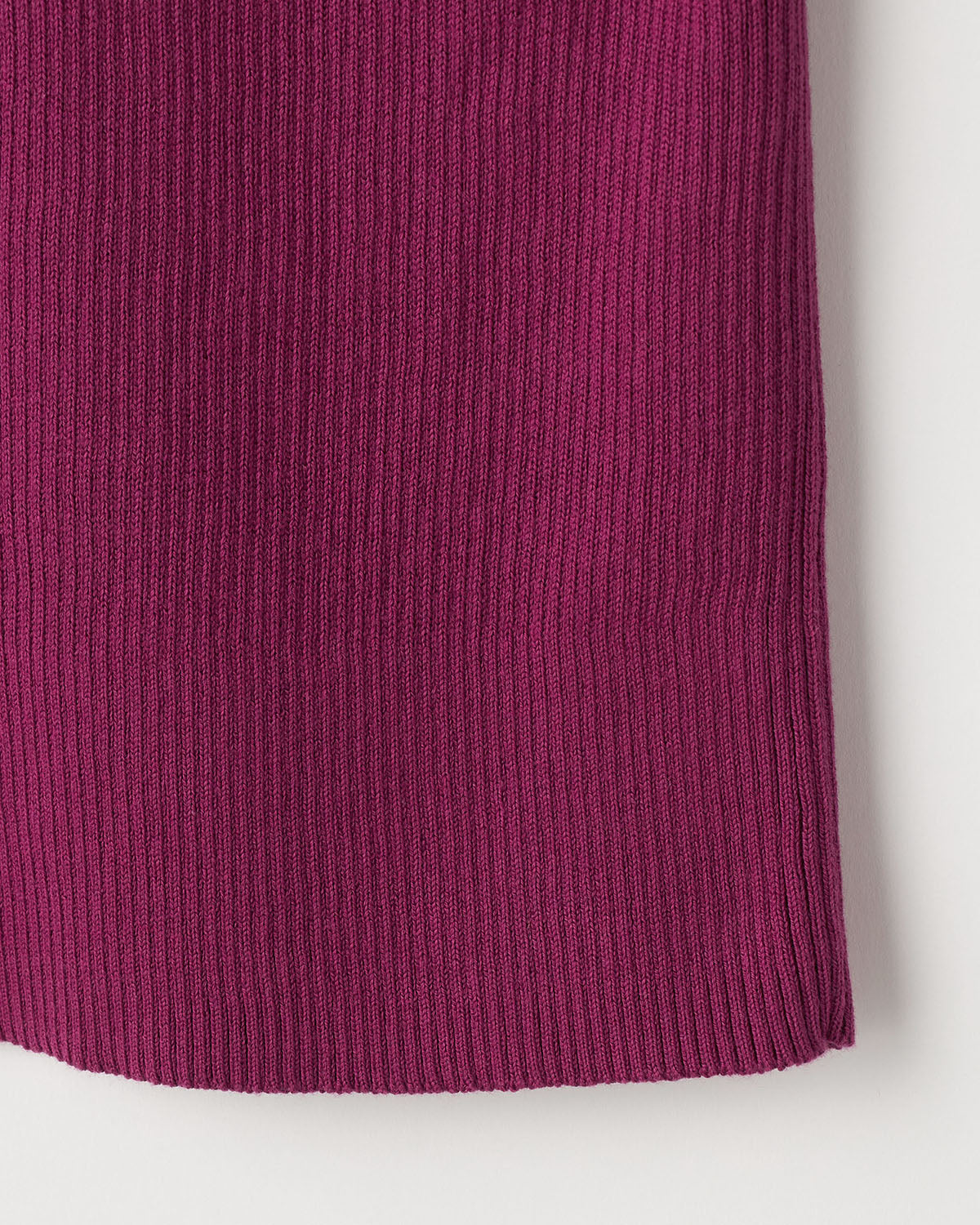 14Gリブ コットン  5分袖Vネック　SL10S-782