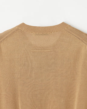 18G天竺 シルク  半袖クルーネック　SL10S-893