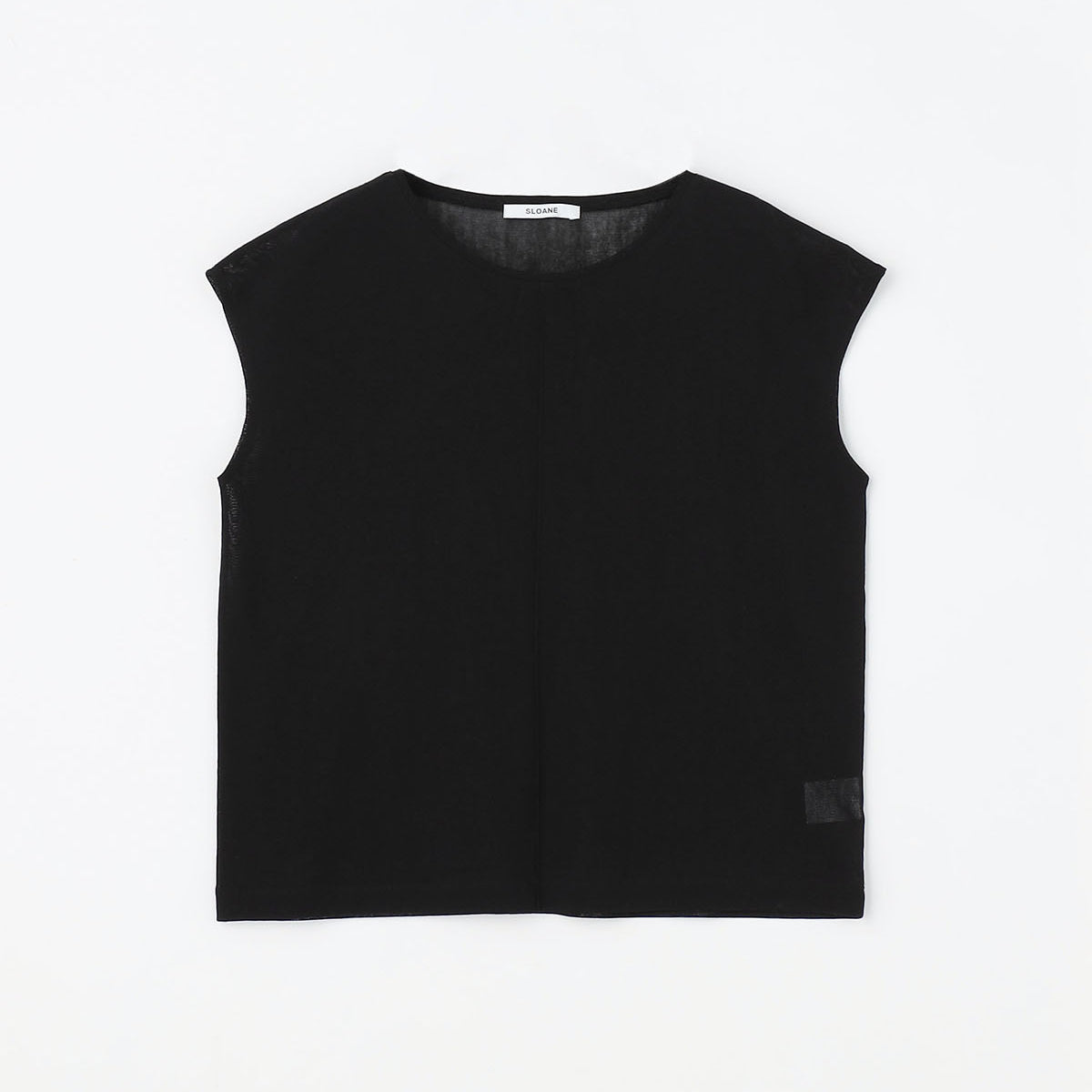 新品・未使用【SLOANE 】ウールxコットン フリンジフレンチスリーブ　2 コットンチュール フレンチスリーブTシャツ SL10S-T1081