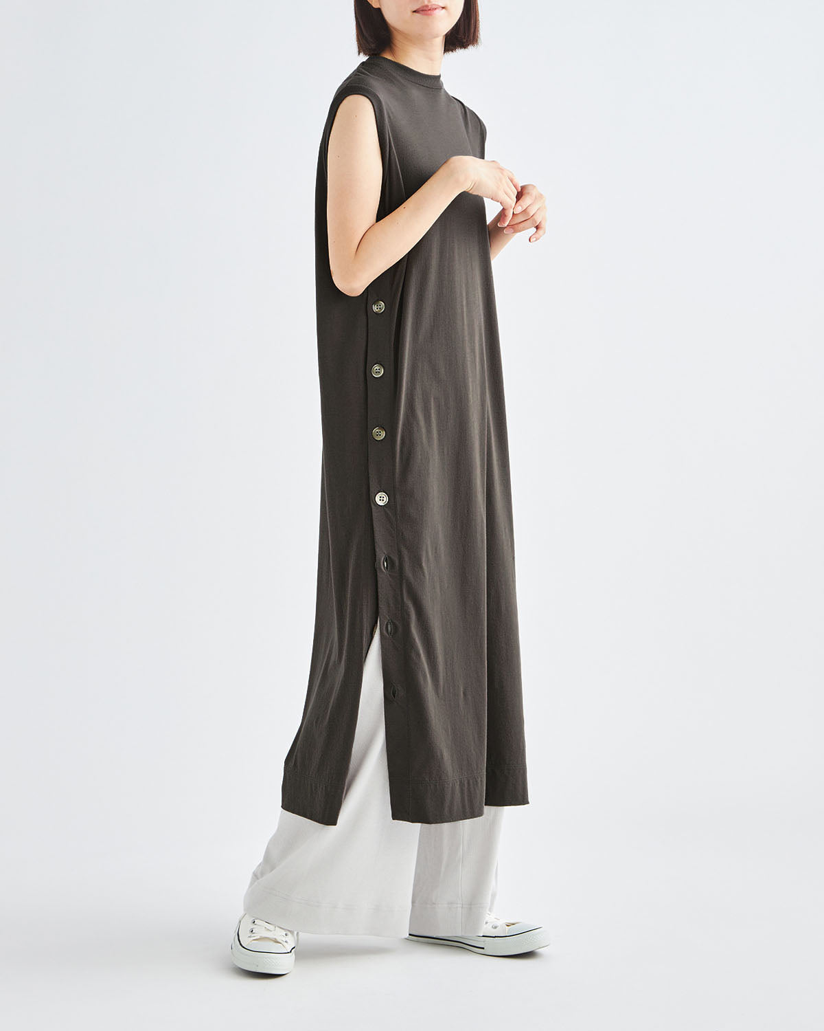 チャコール　H166cm　着用サイズ：2