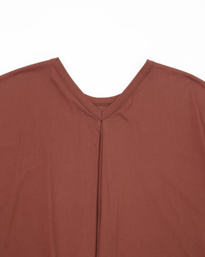 コットン×ナイロン バックタックワンピース　SL10S-T1106　