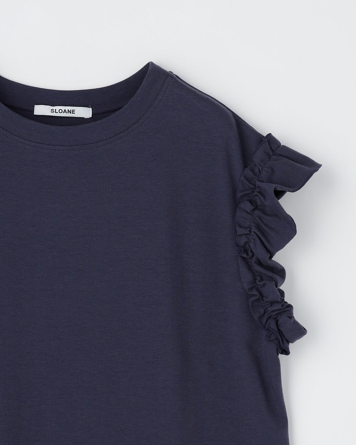 コットン フリルフレンチスリーブワンピース　SL10S-T1109