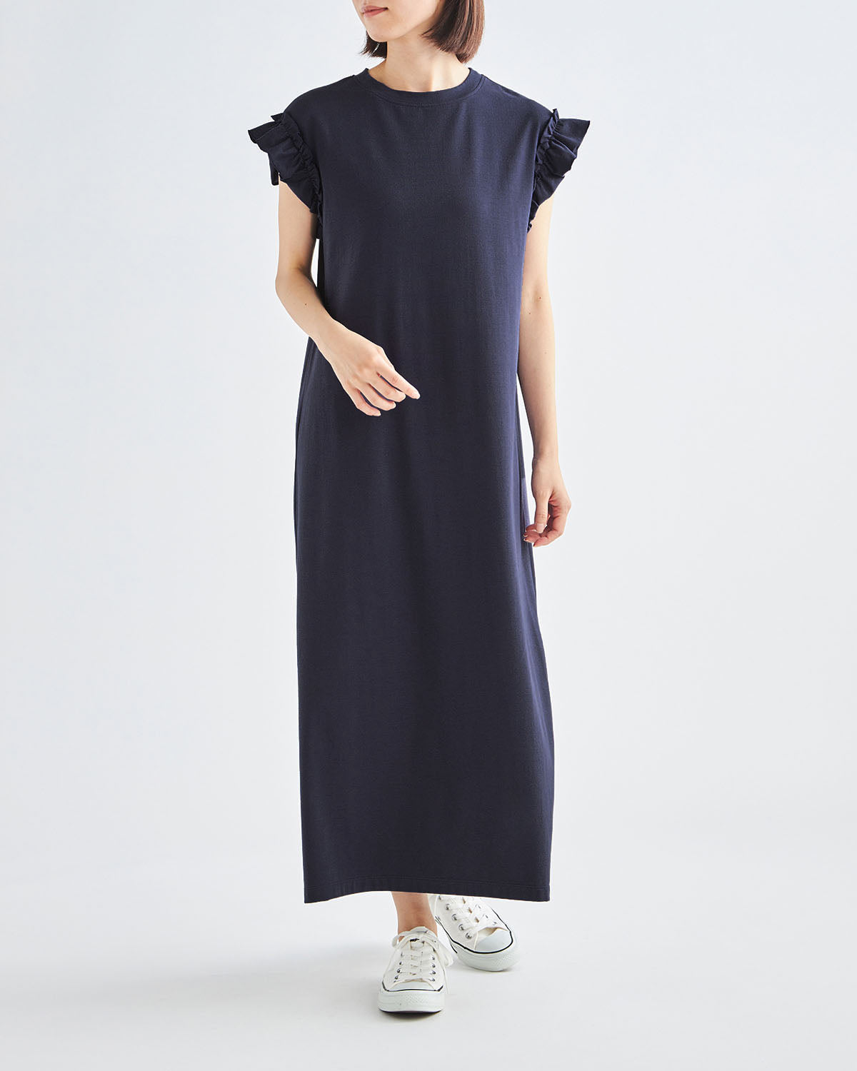 ネイビー　H166cm　着用サイズ：2