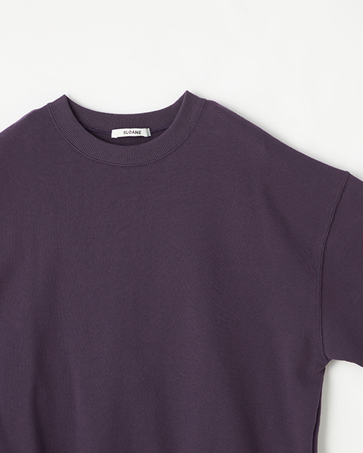 コットン裏毛 半袖ショート丈スウェット　SL10S-T1134