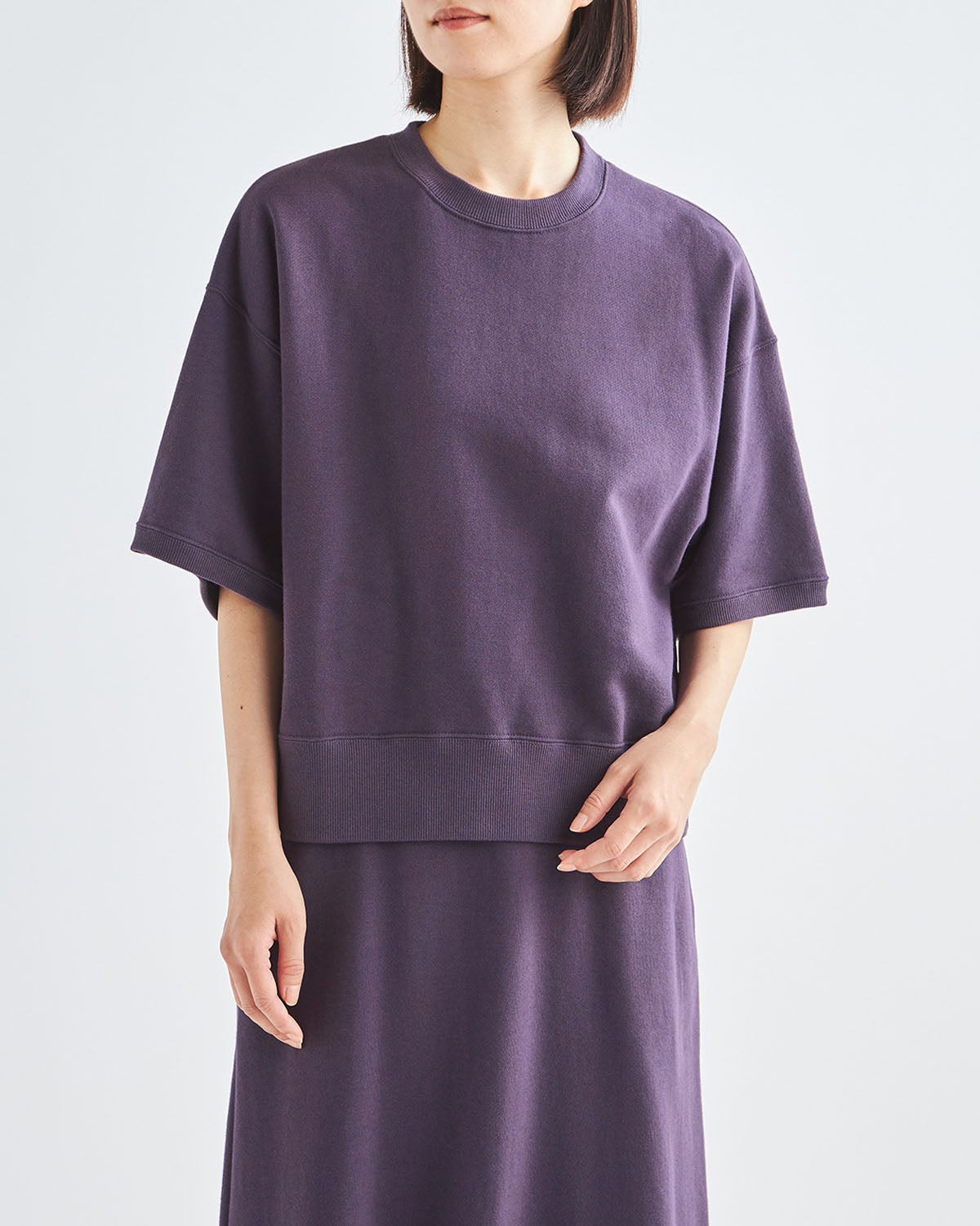 パープル　H166cm　着用サイズ：2