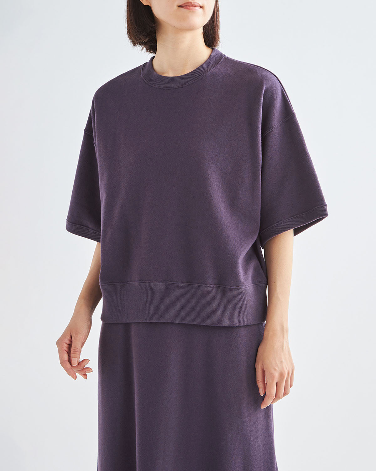 パープル　H166cm　着用サイズ：2