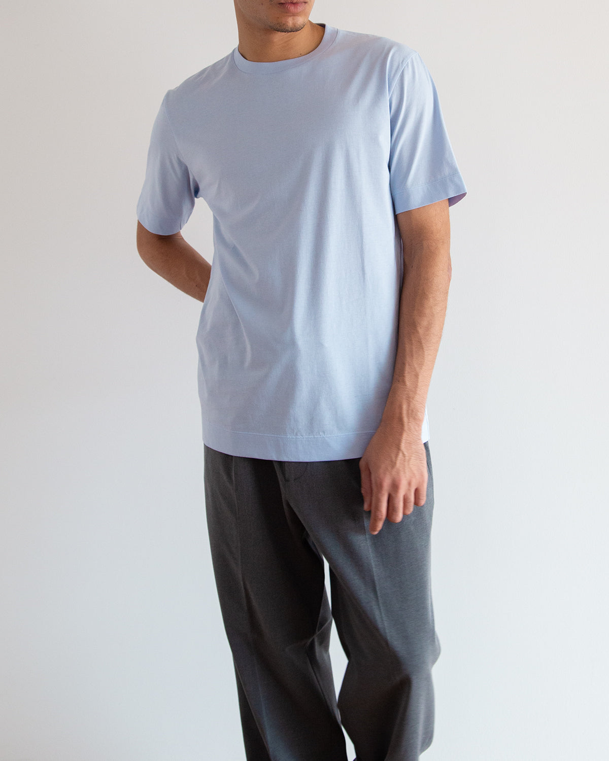 サックス　H178cm　着用サイズ：5