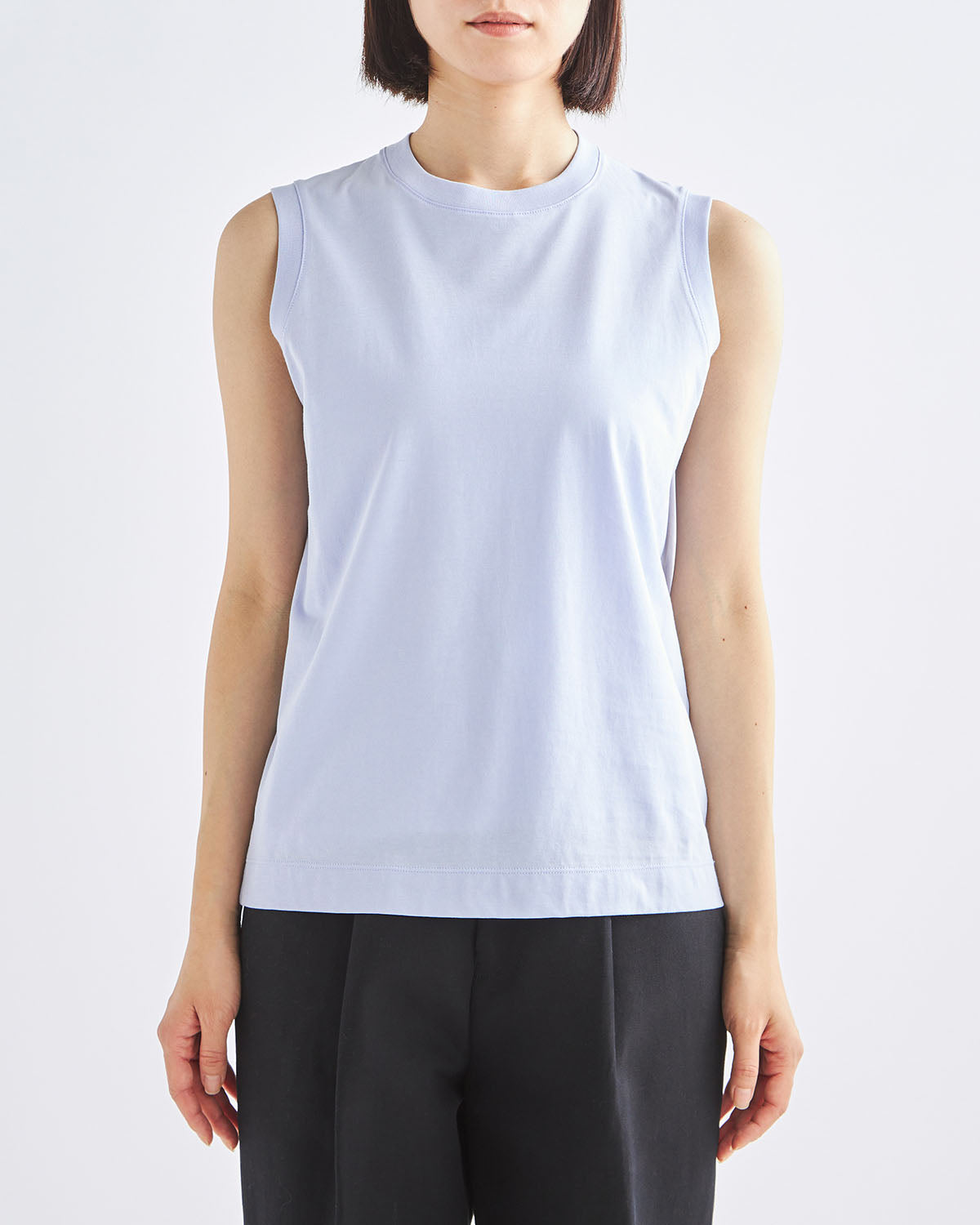 サックス　H166cm　着用サイズ：2