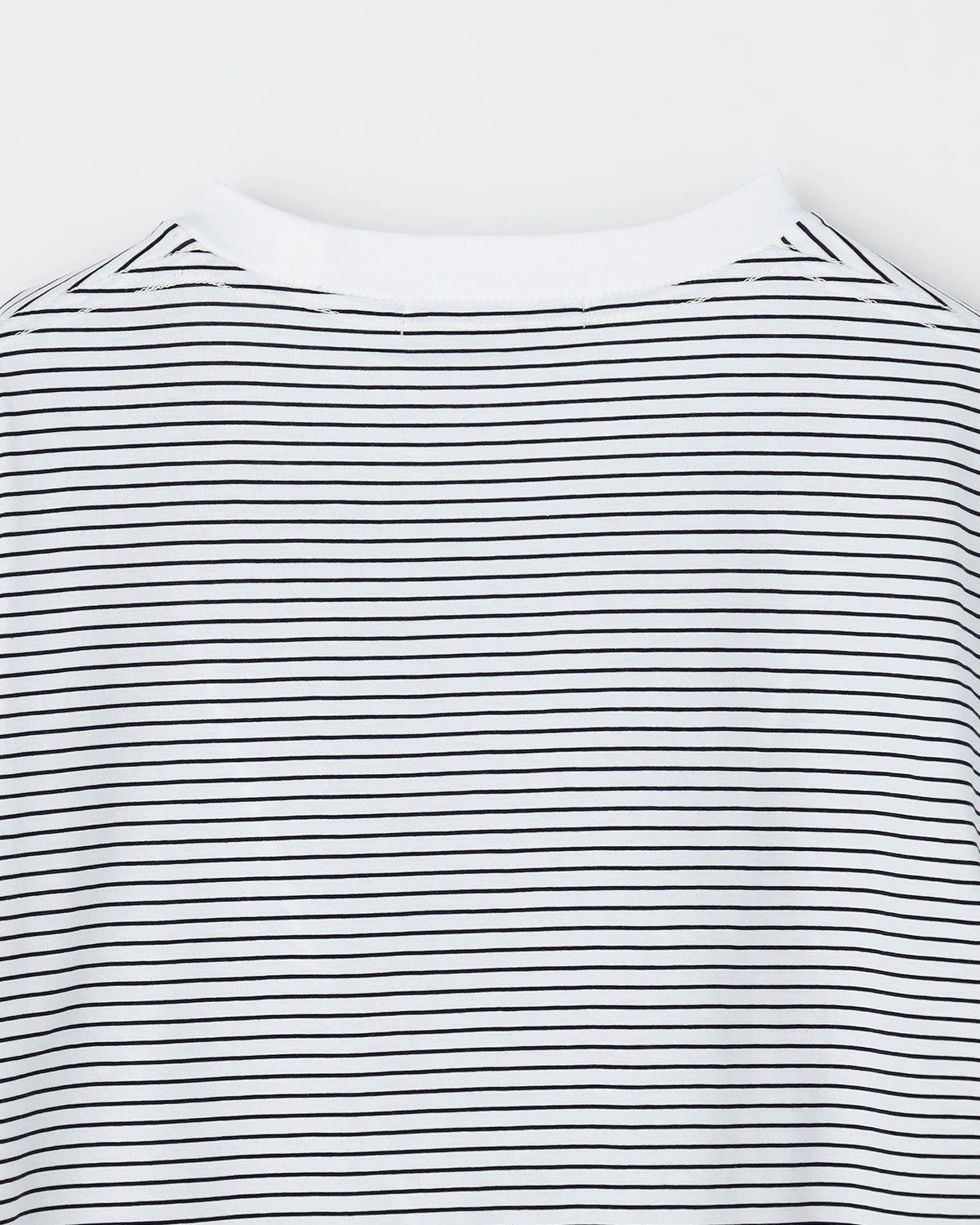 72/2コットン天竺  マイクロボーダーTシャツ　SL10S-T1142