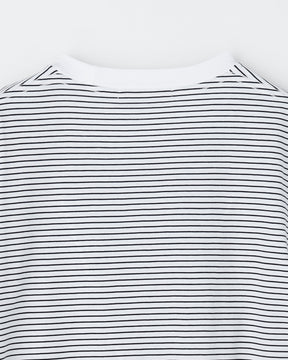 72/2コットン天竺  マイクロボーダーTシャツ　SL10S-T1142