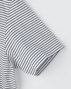 72/2コットン天竺  マイクロボーダーTシャツ　SL10S-T1142