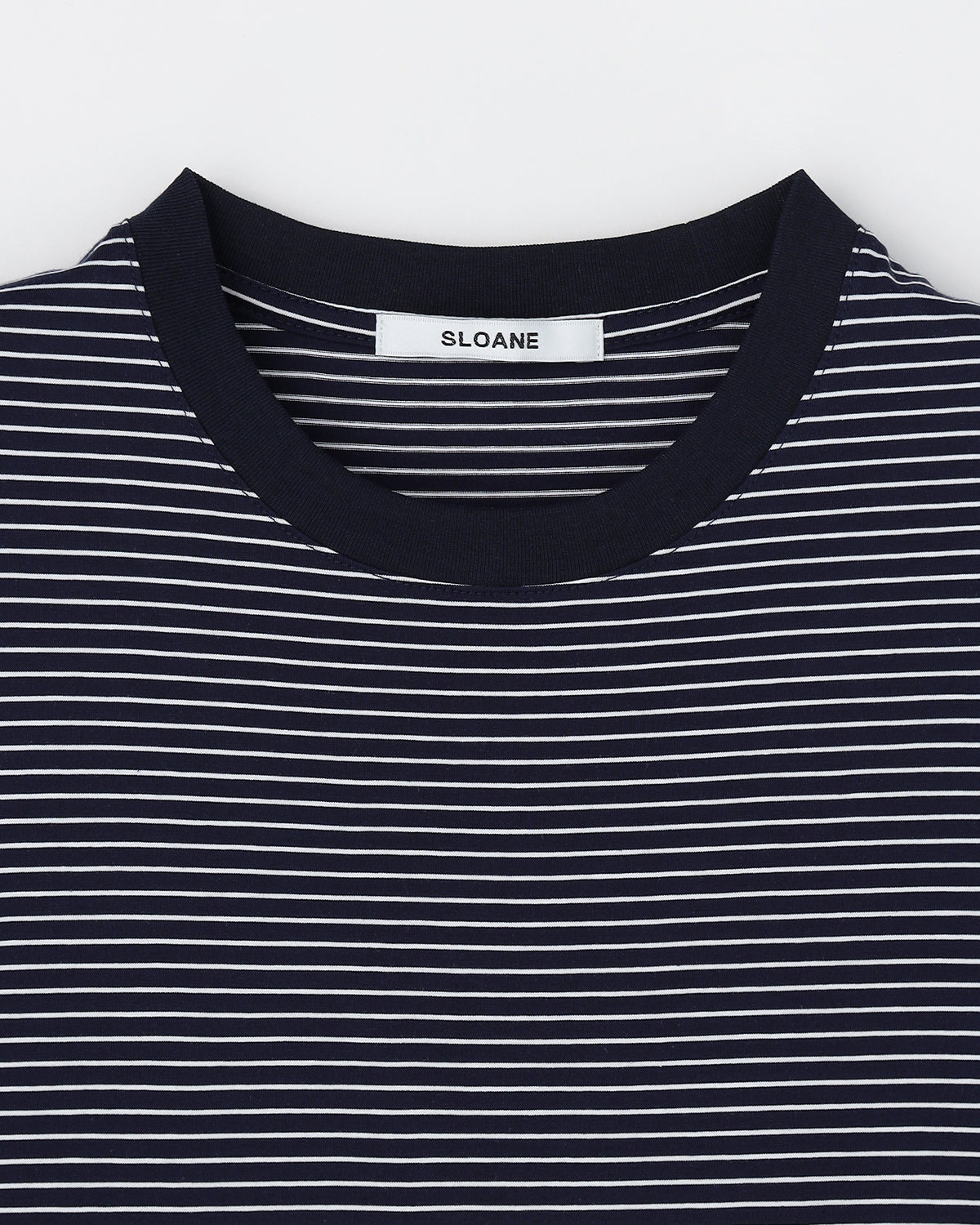 72/2コットン天竺 マイクロボーダーノースリーブ　SL10S-T1143