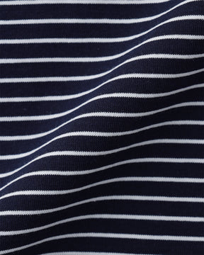 72/2コットン天竺 マイクロボーダーノースリーブ　SL10S-T1143