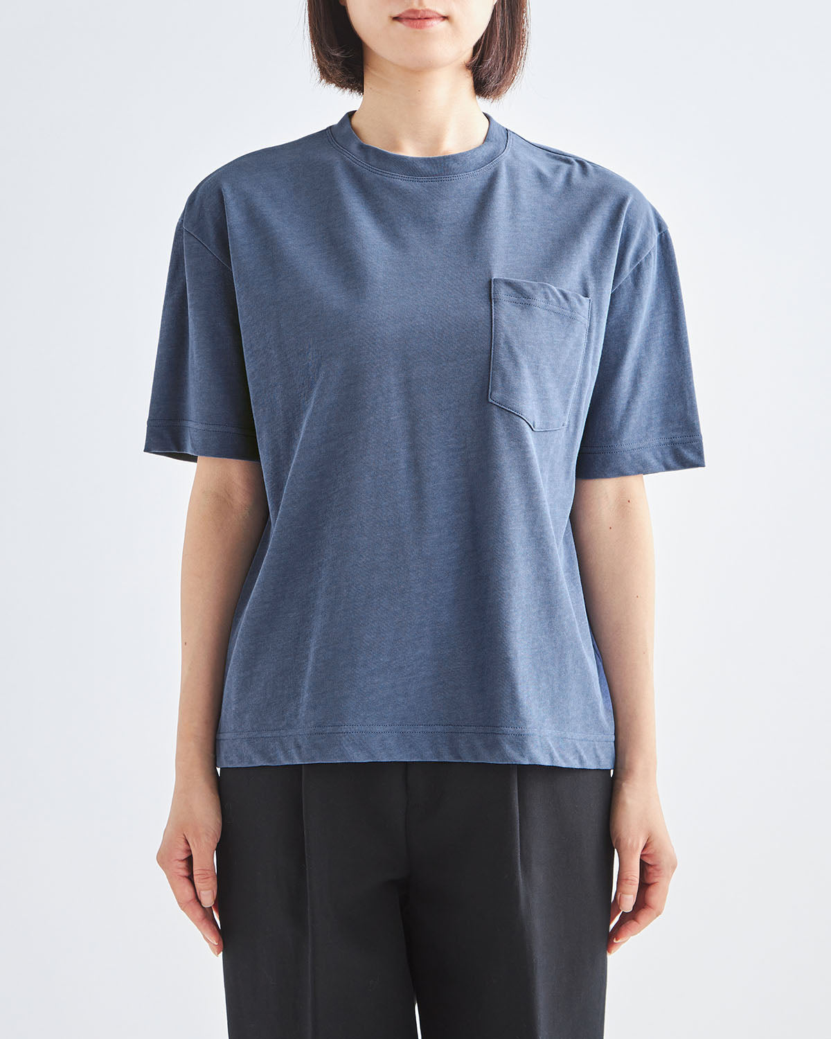 ブルー　H166cm　着用サイズ：2