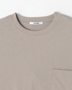 コットンツイル編み ポケットTシャツ　SL10S-T1144