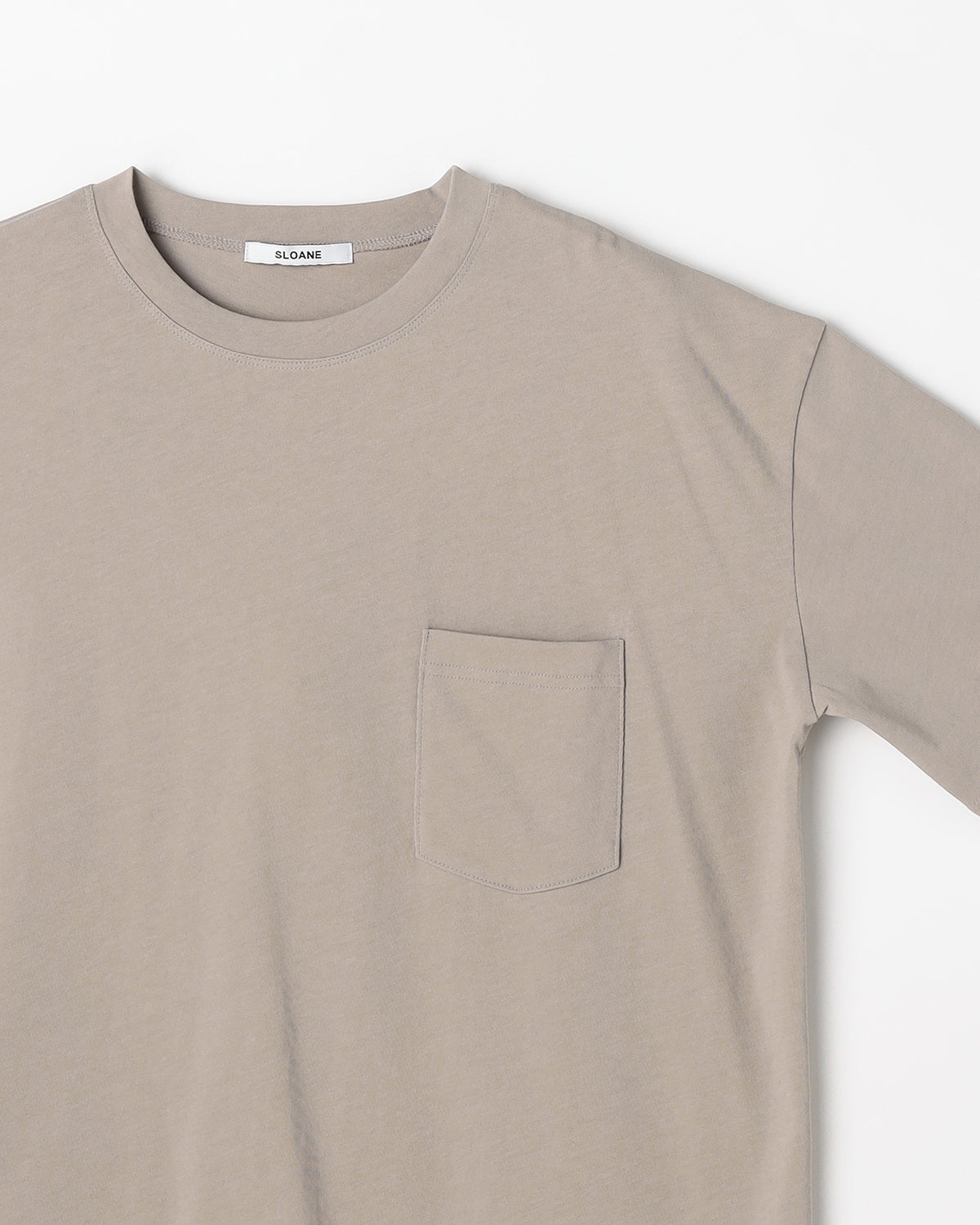 コットンツイル編み ポケットTシャツ　SL10S-T1144