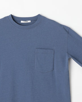 コットンツイル編み 長袖ポケットTシャツ　SL10S-T1145
