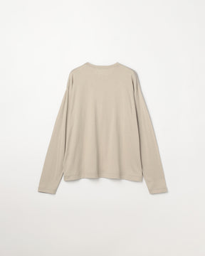 コットンカシミヤ長袖Tシャツ　SL10S-T1147-W11