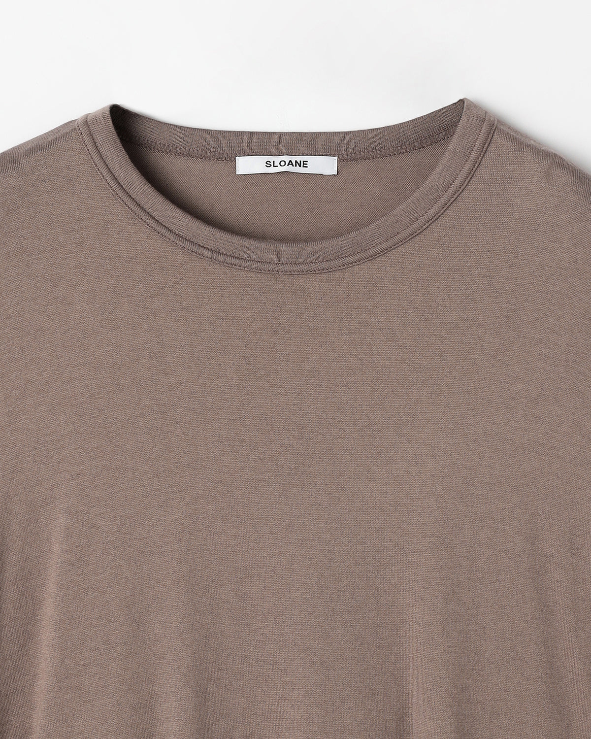 コットン×カシミア天竺 長袖Tシャツ　SL10S-T1147