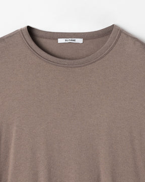 コットン×カシミア天竺 長袖Tシャツ　SL10S-T1147
