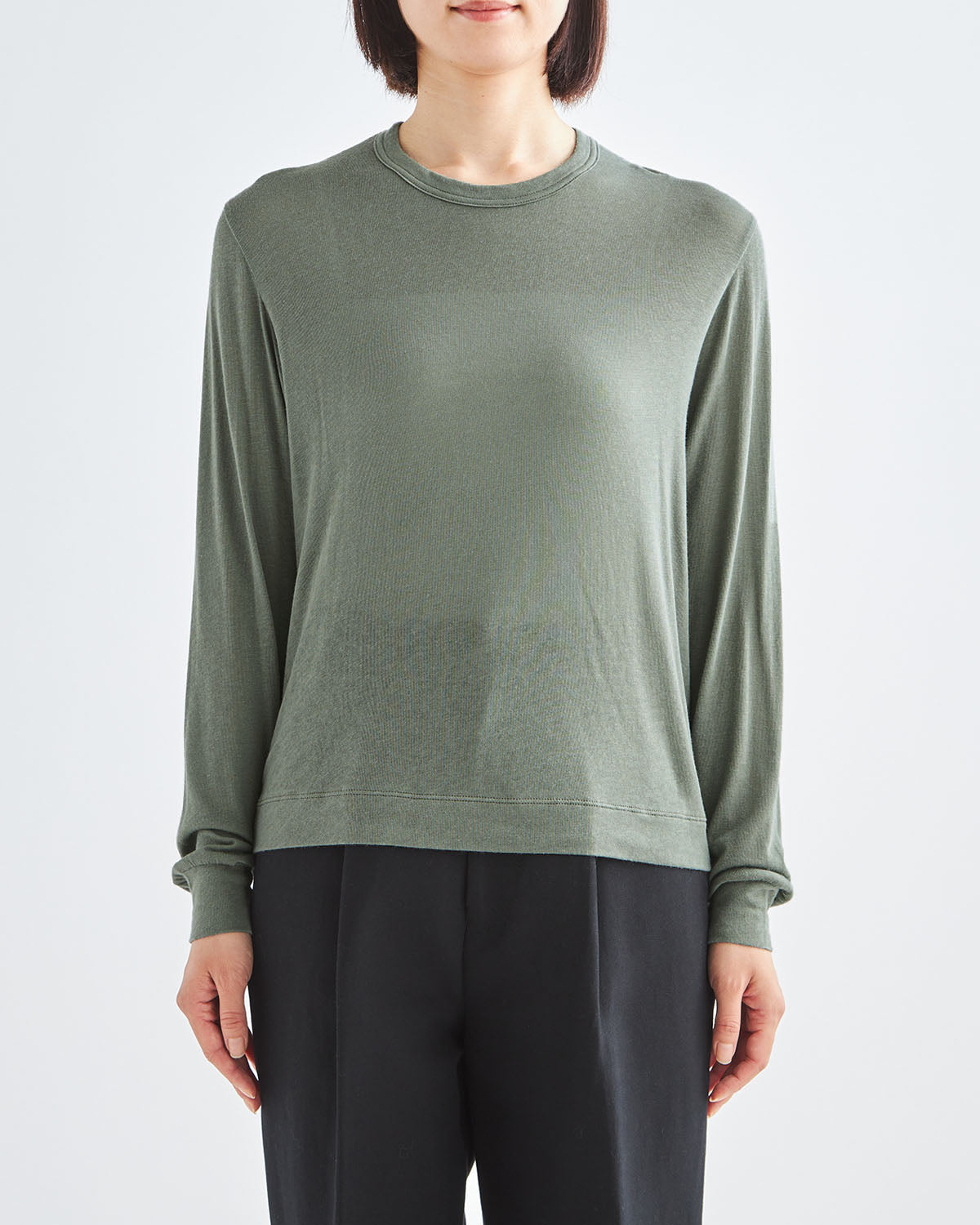 グリーン　H166cm　着用サイズ：2