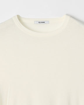 セルロース×コットン×シルク 長袖Tシャツ　SL10S-T1149　