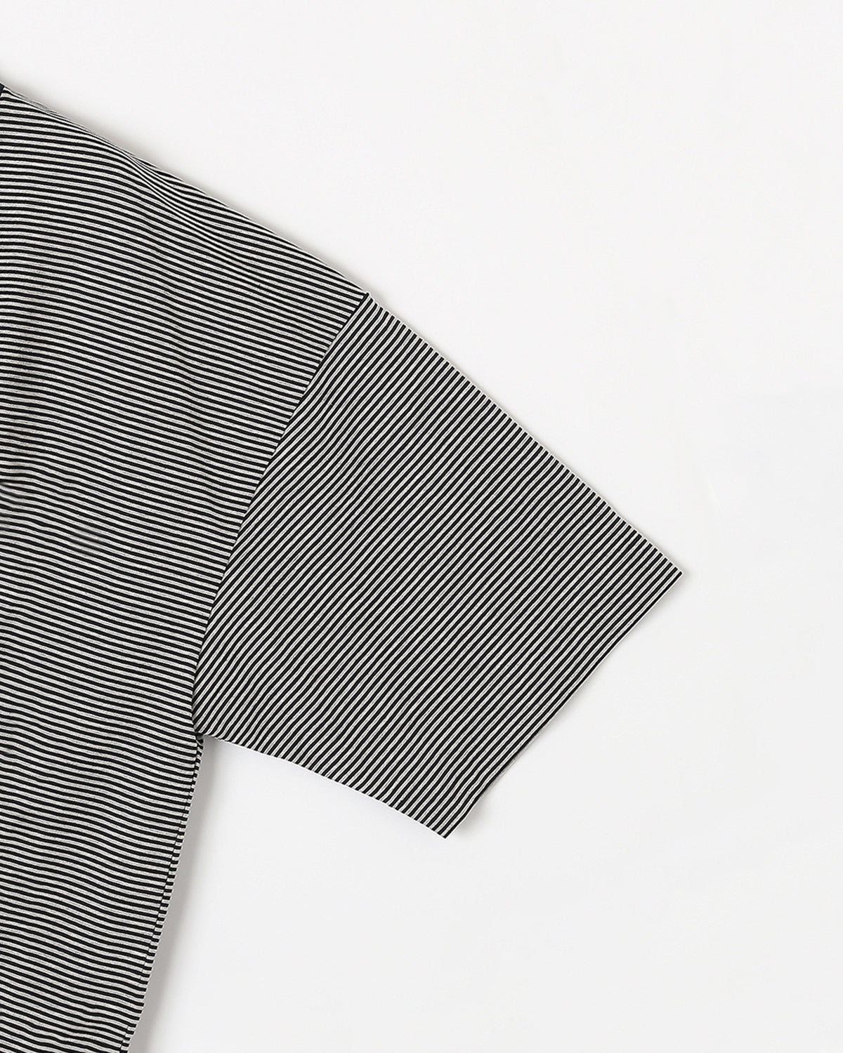 72/2コットン天竺 ボーダー ドロップショルダーTシャツ  SL10S-T1219