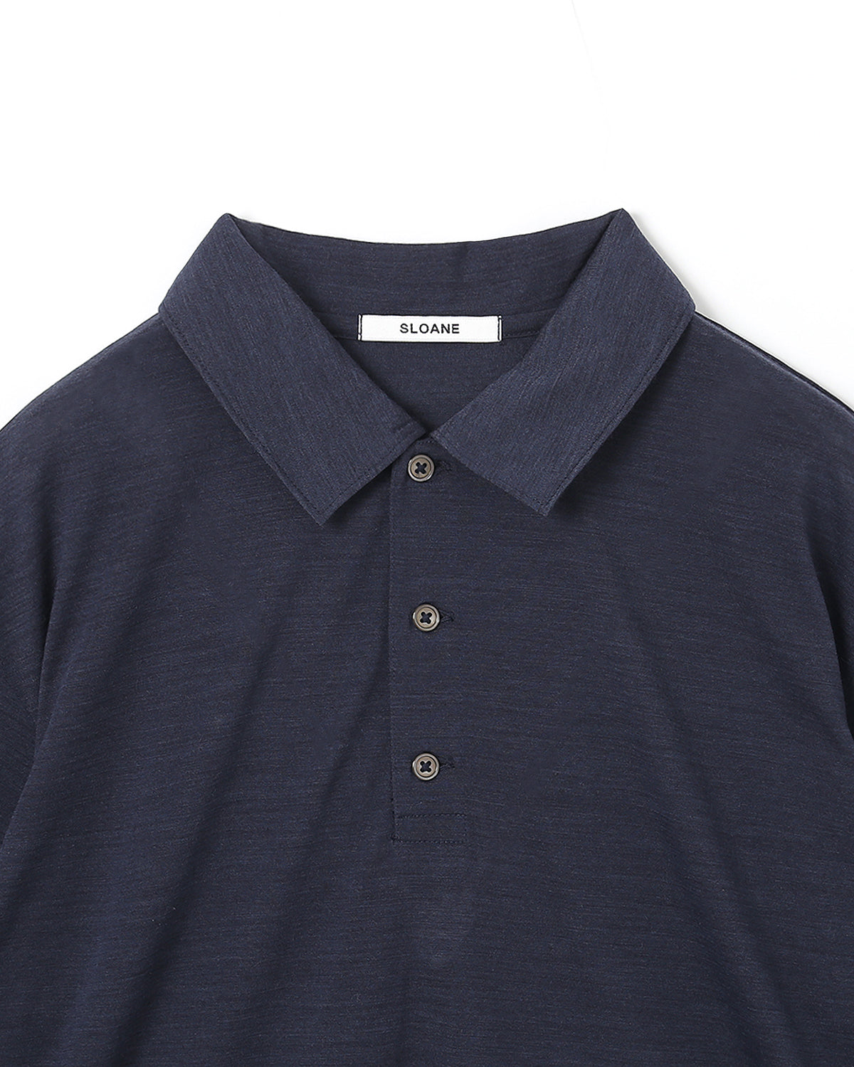 ウール×ポリエステル 天竺ポロTシャツ　SL10S-T1237