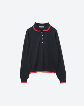 ネイビー×レッド