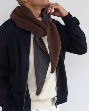 ブラウン×グレー