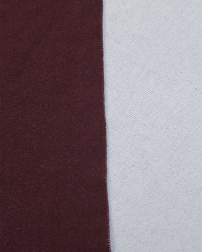 ボルドー×ライトブルー