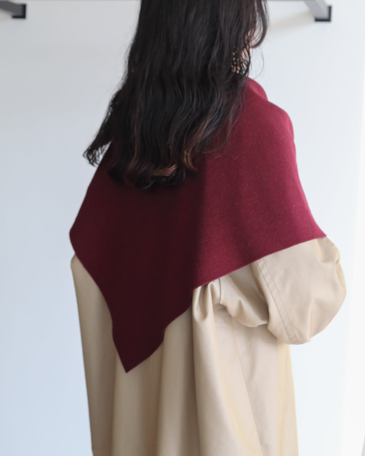 ボルドー×ライトブルー