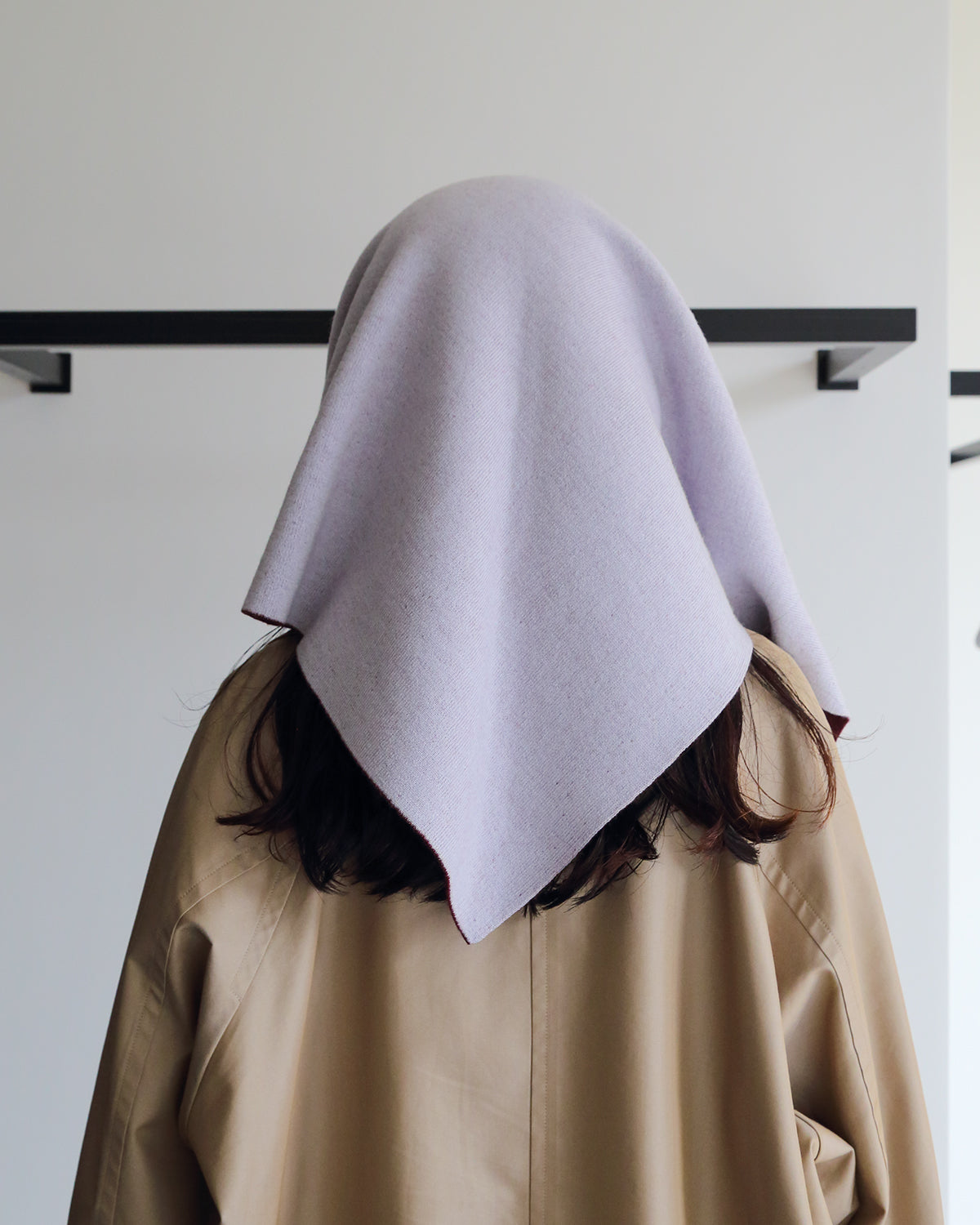 ボルドー×ライトブルー