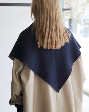 ネイビー×ベージュ