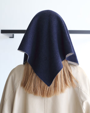 ネイビー×ベージュ