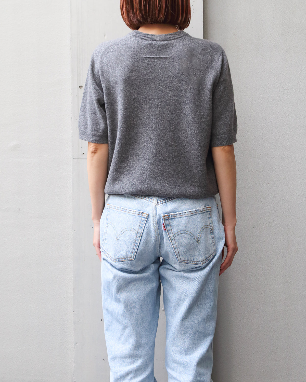 ミディアムグレー　H160cm　着用サイズ：2