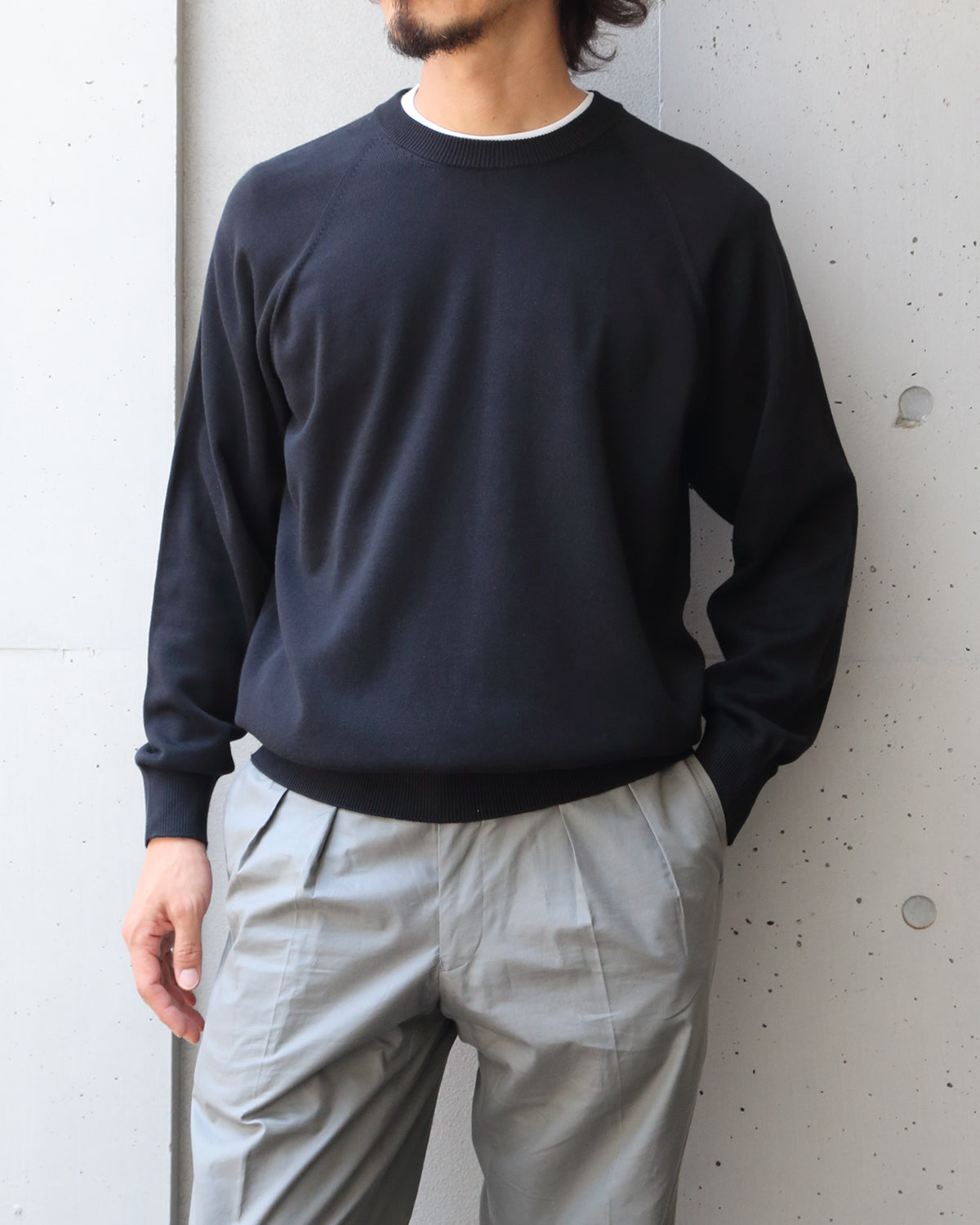 ブラック　H178cm　着用サイズ：4