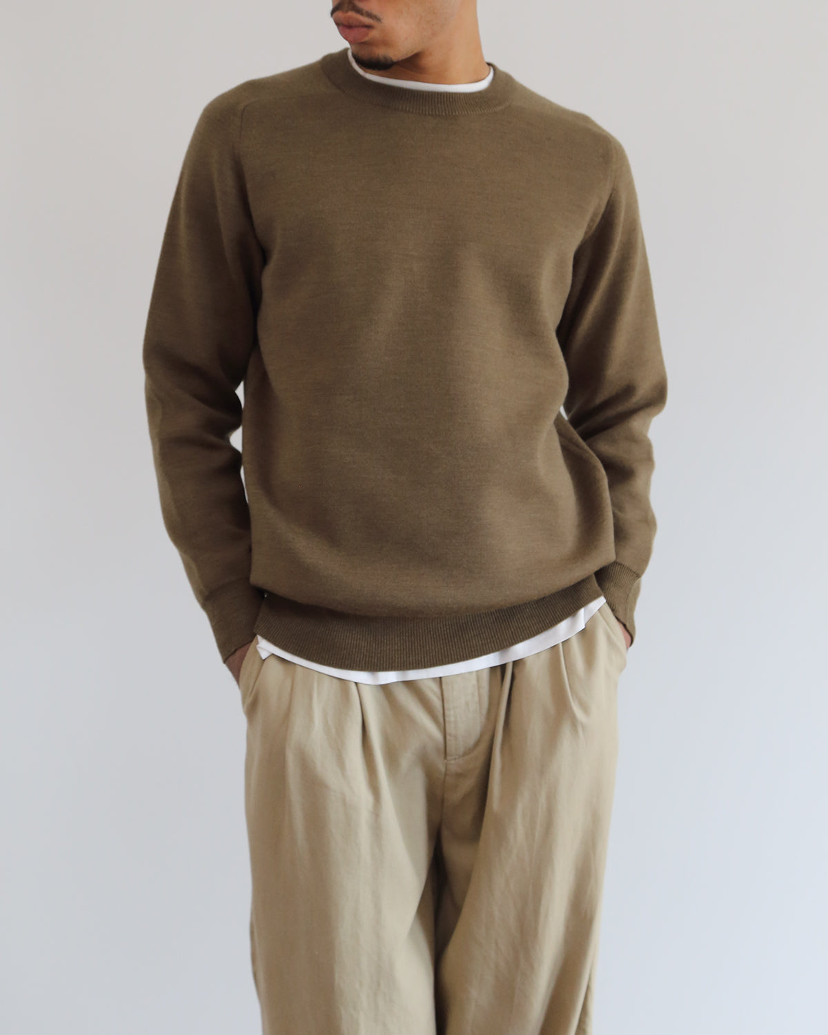 ブラウン　H178cm　着用サイズ：4