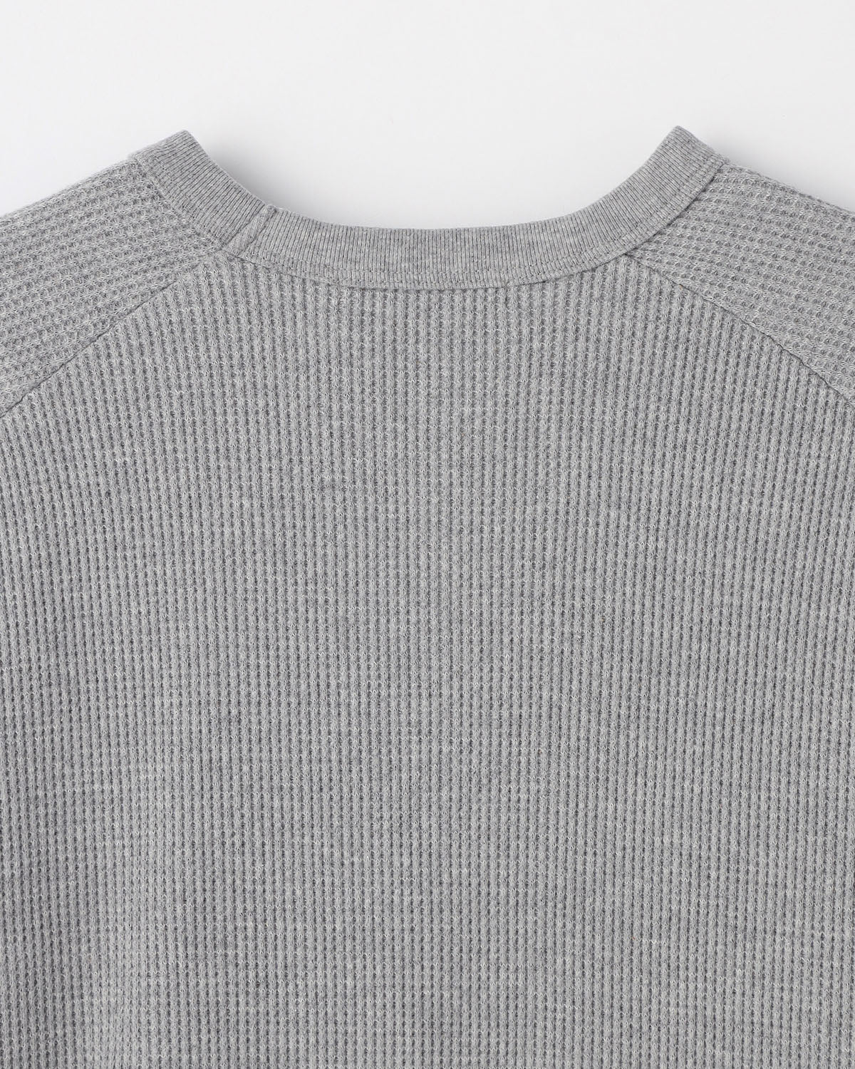 コットンワッフル セミラグラン 長袖Tシャツ　SL10W-T1055