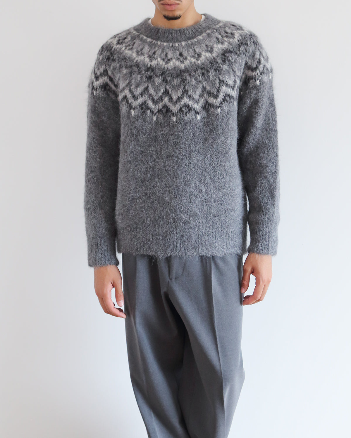 グレー　H178cm　着用サイズ：4