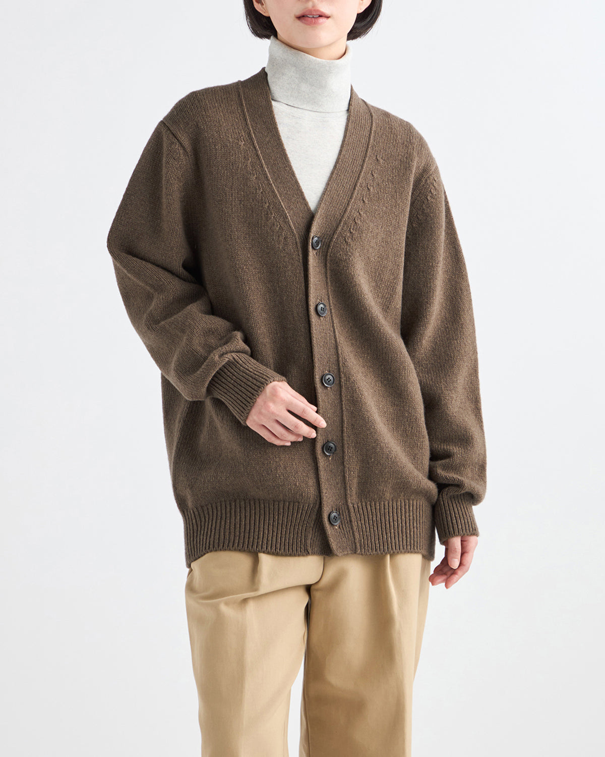 Ｍブラウン　H166cm　着用サイズ：3