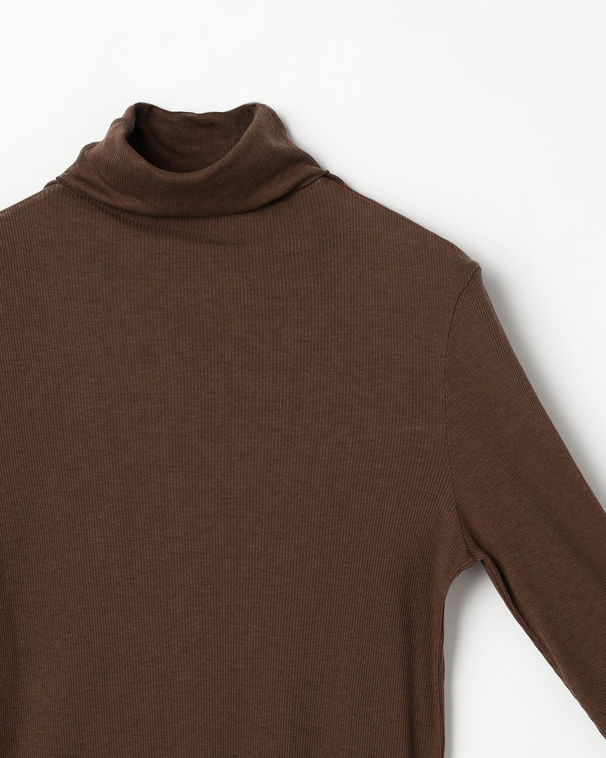 セルロースコットンシアータートルネック長袖Ｔシャツ　SL11W-T1222