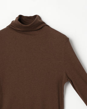 セルロースコットンシアータートルネック長袖Ｔシャツ　SL11W-T1222