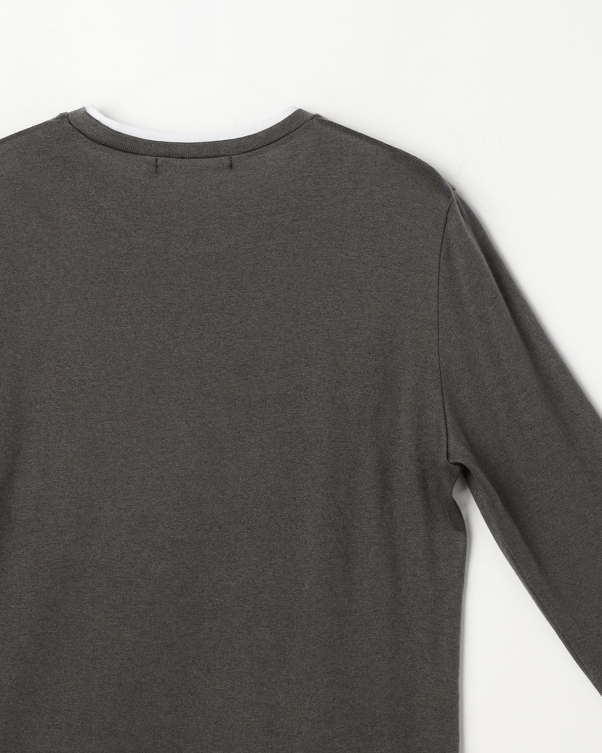 コットンカシミヤレイヤード風長袖Ｔシャツ　SL11W-T1250