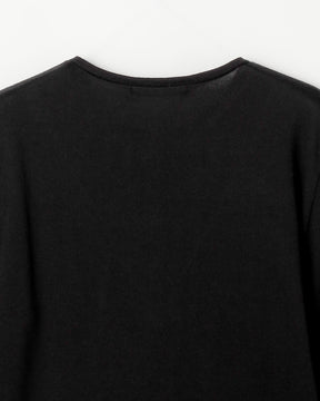コットンカシミヤレイヤード風ヘンリーネック長袖Ｔシャツ　SL11W-T1251