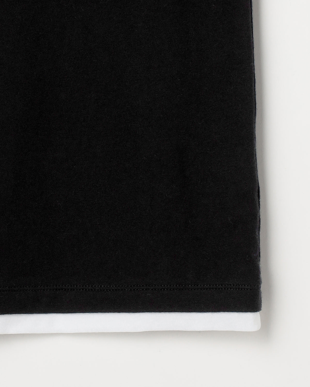 コットンカシミヤレイヤード風ヘンリーネック長袖Ｔシャツ　SL11W-T1251