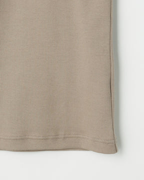 リブベアテレコ７分袖Ｔシャツ　SL11W-T1302