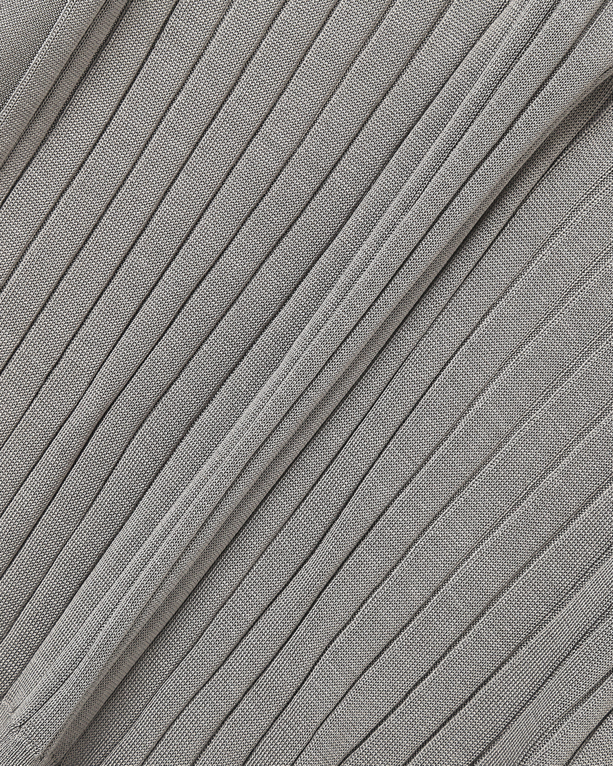 18Gワイドリブ シルク クルーネック　SL8S-582-S10