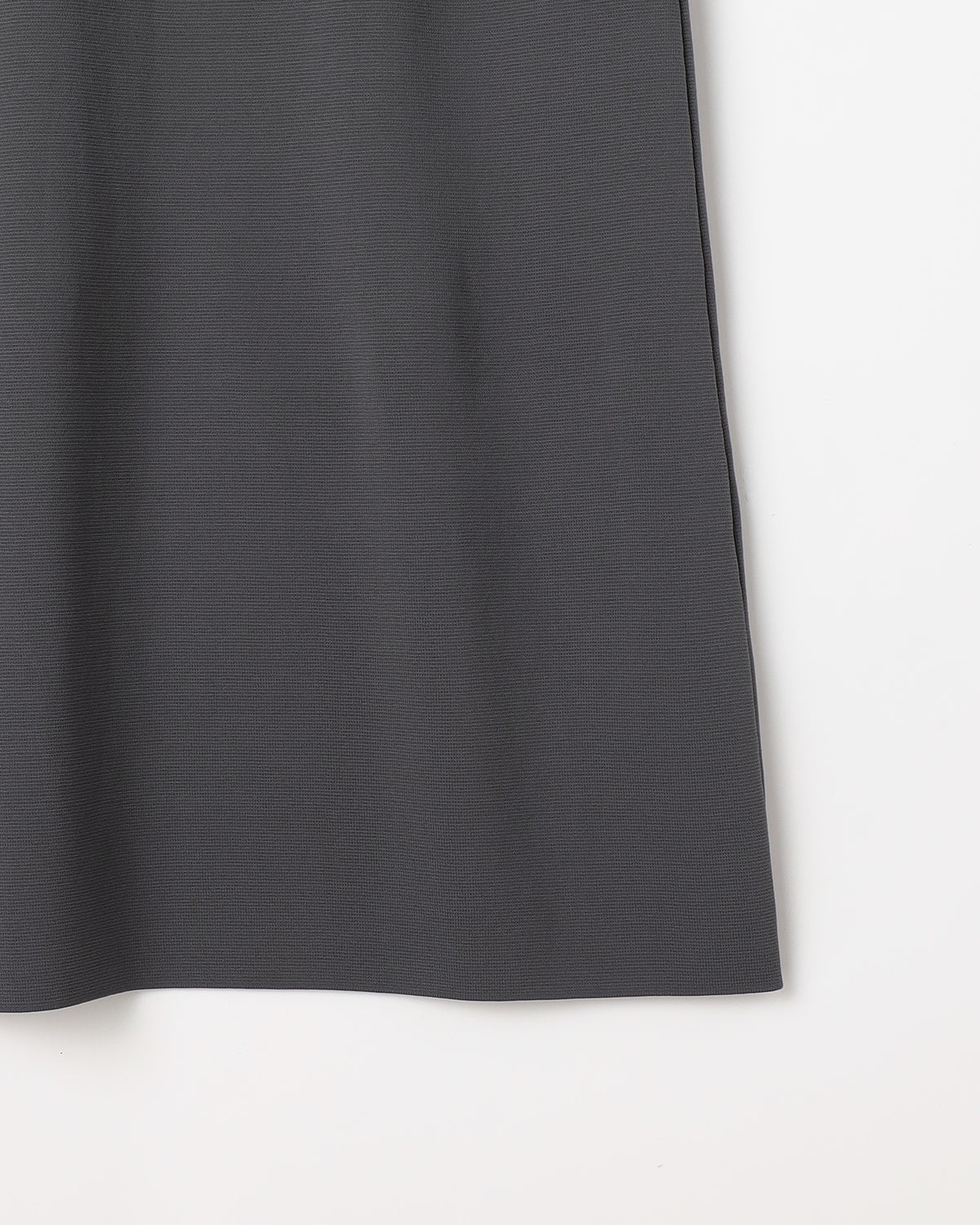 14Gミラノリブ ポリエステル×キュプラ×コットン 半袖クルーネック ワンピース 　SL8S-602-S10